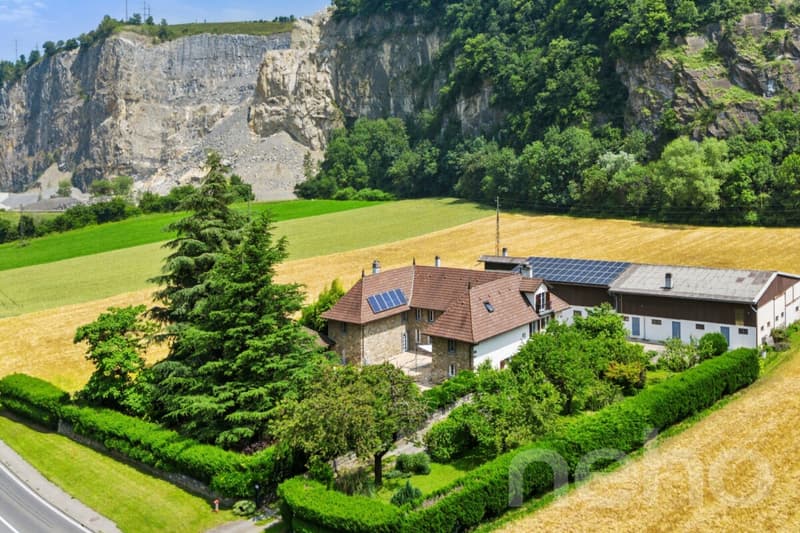Exclusif: Magnifique propriété avec maison de maître et hangar (2)