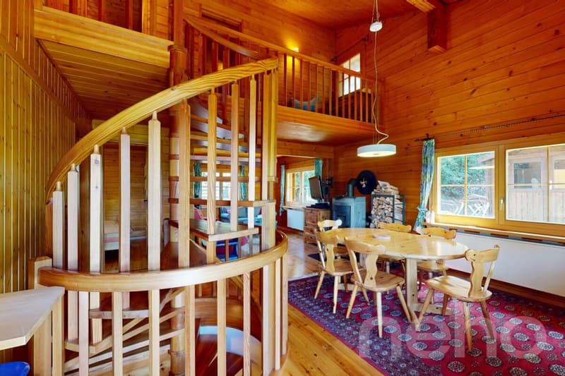Chalet 4,5 pièces aux Agettes ? Un havre de paix au c?ur de la nature (8)