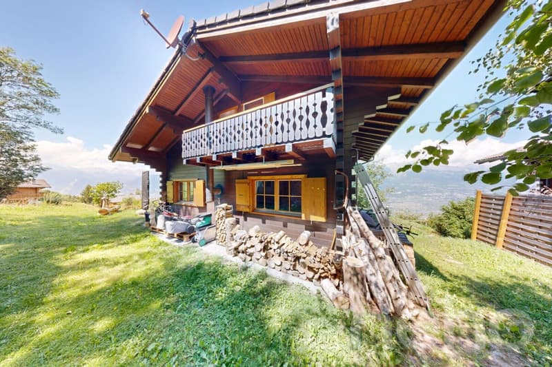 Chalet 4,5 pièces aux Agettes ? Un havre de paix au c?ur de la nature (4)