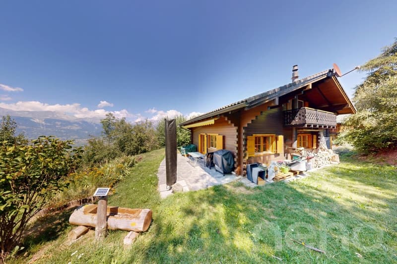 Chalet 4,5 pièces aux Agettes ? Un havre de paix au c?ur de la nature (1)