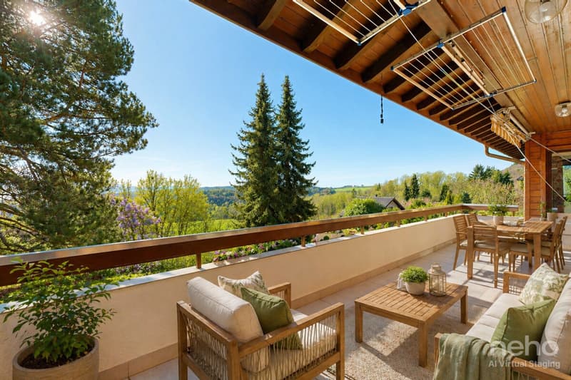 A 5 minutes d'Aubonne: grande villa nichée dans un écrin de verdure (2)