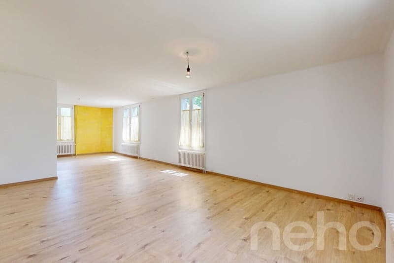 Zweifamilienhaus im Grünen mit 400 m² gewerblich nutzbarem Schuppen (4)