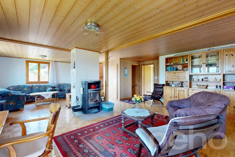 Einfamilienhaus mit Chalet Charakter. Sonnenlage mit Weitsicht (4)