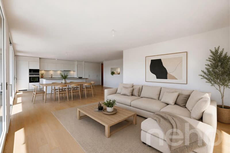 Appartement d'exception avec vue panoramique sur le lac et les Alpes (1)