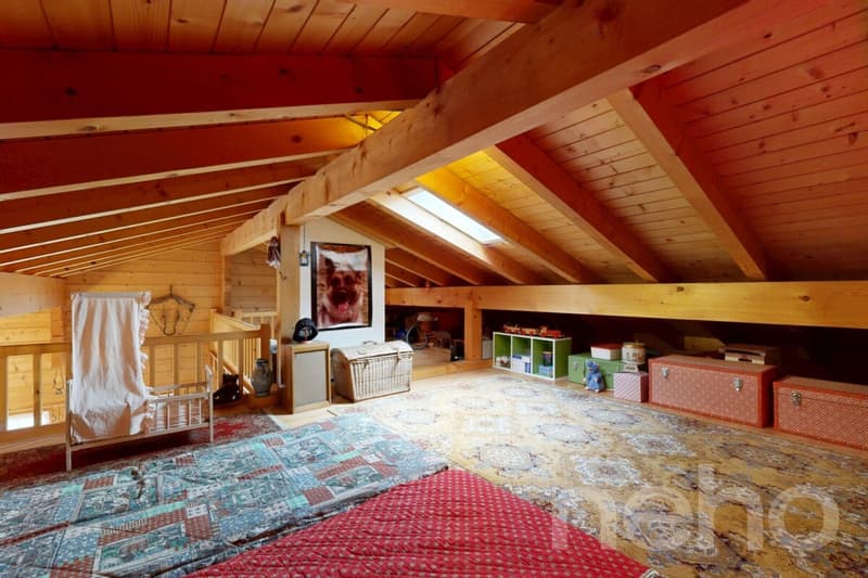 Authentique chalet en madriers avec vue imprenable (10)