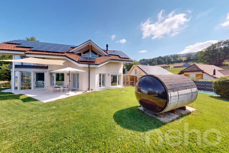 Villa d'exception avec une vue imprenable sur le lac de la Gruyère (3)
