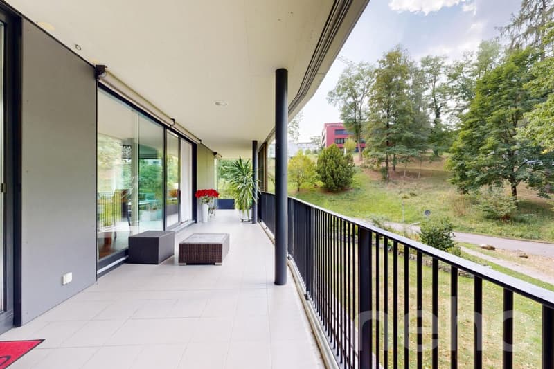 Lichtdurchflutete 3.5-Zimmerwohnung mit grossem Balkon am Rotsee (5)