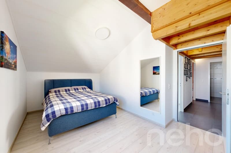Duplex en attique rénové en Terre Sainte aux volumes généreux (9)