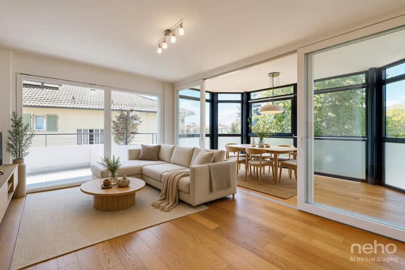 Appartement contemporain avec grande terrasse au c?ur de Pully (1)