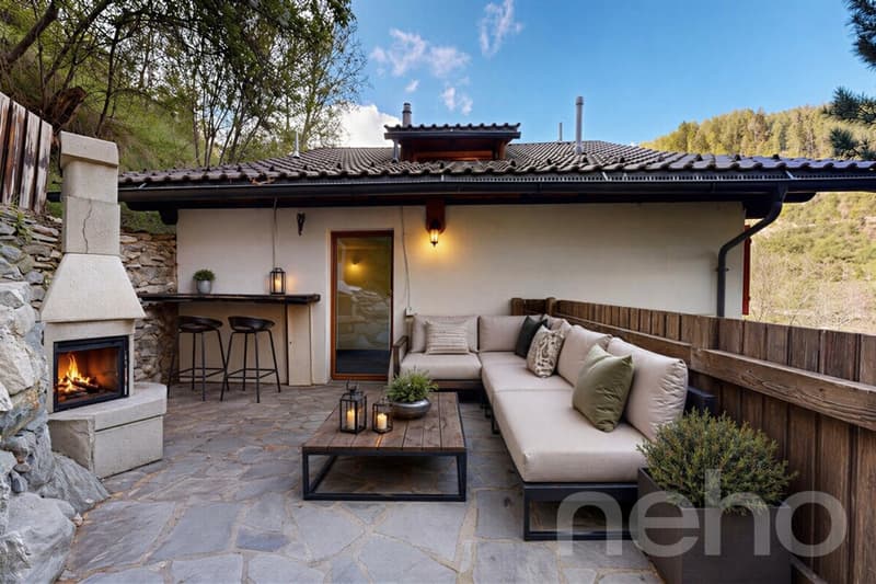 À 3 minutes de Nendaz ? Chalet rénové avec cachet et vue Alpes (1)