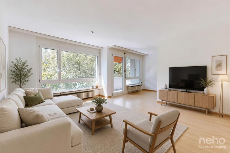 4.5-Zimmer-Wohnung mit Balkon und Tiefgarage im Kleinbasel (1)