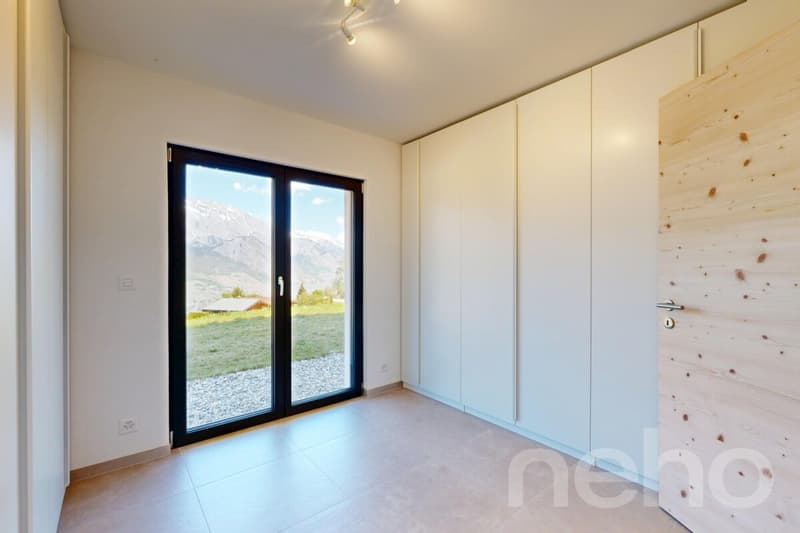 Exclusif: Chalet individuel de 2024 dans les hauts de Saxon (8)