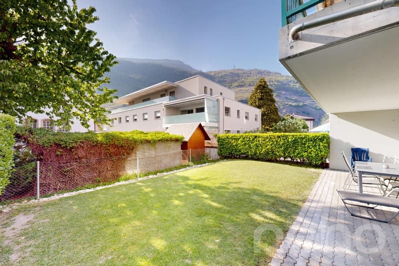 Grand jardin - à Martigny - 4,5 pièces (9)
