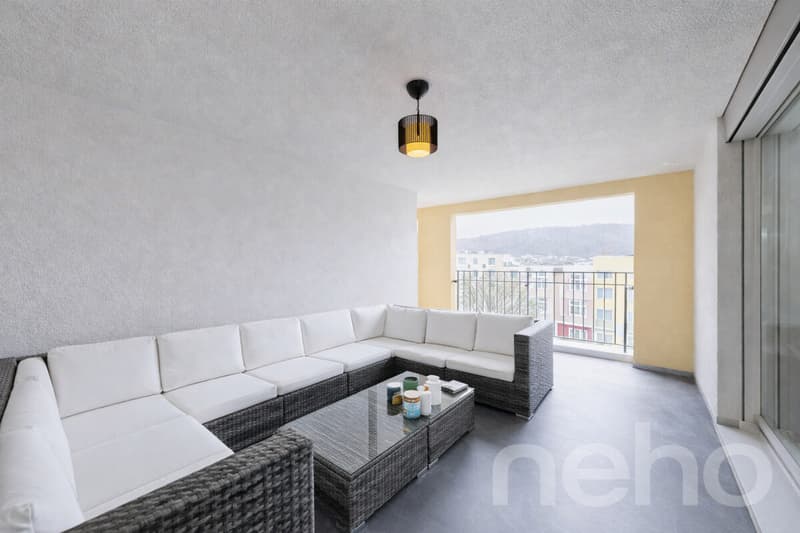 Grosse 5.5-Zimmer Wohnung mit unverbaubarer Aussicht in Schlieren (4)