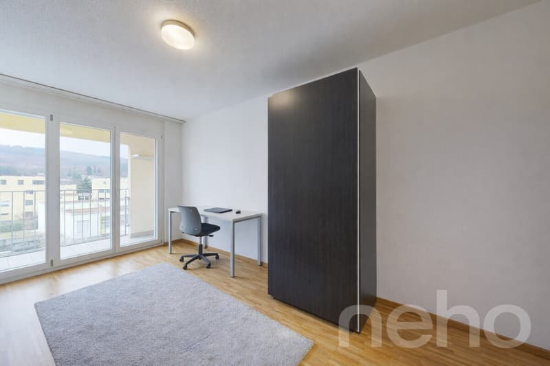 Grosse 5.5-Zimmer Wohnung mit unverbaubarer Aussicht in Schlieren (9)