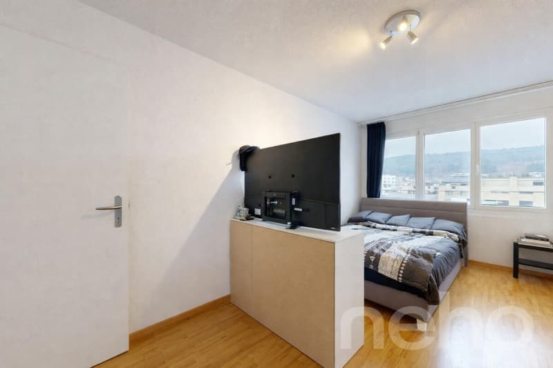 Grosse 5.5-Zimmer Wohnung mit unverbaubarer Aussicht in Schlieren (7)