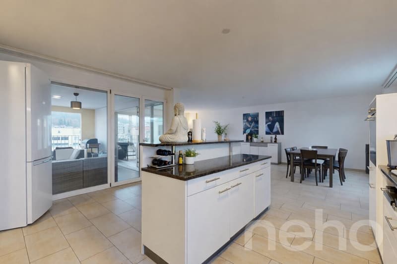 Grosse 5.5-Zimmer Wohnung mit unverbaubarer Aussicht in Schlieren (3)