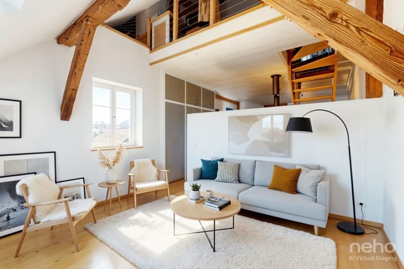 DUPLEX DE 2.5 PIÈCES AVEC JARDIN PARTAGÉ DANS UN CADRE CHAMPÊTRE (1)