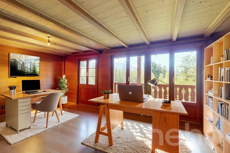 Chalet composé de 4 appartements au c?ur de Villars-sur-Ollon (8)