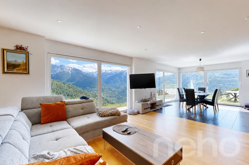 Magnifique propriété avec vue panoramique à Mase (5)