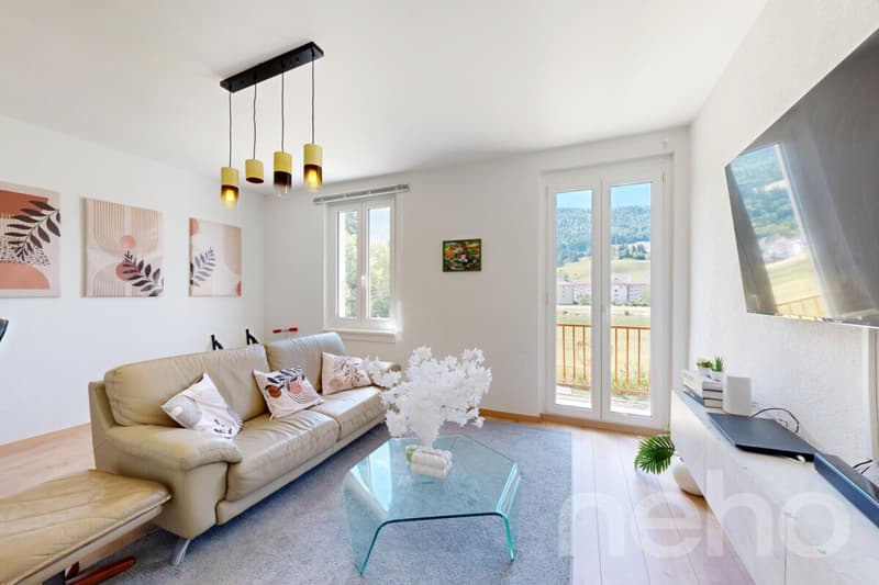 Maison avec 2 appartements, grand jardin & fort potentiel (3)