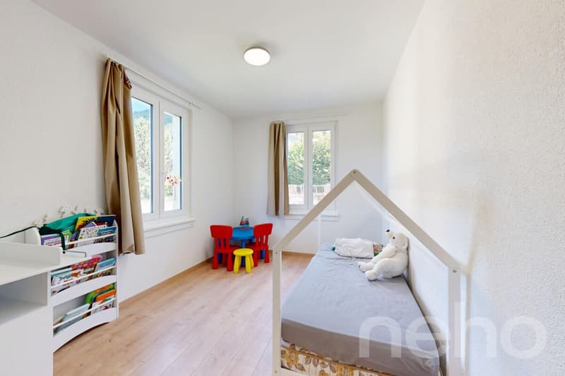 Maison avec 2 appartements, grand jardin & fort potentiel (5)