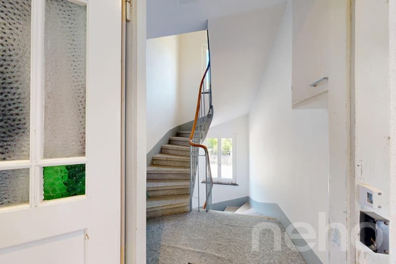 Maison avec 2 appartements, grand jardin & fort potentiel (7)