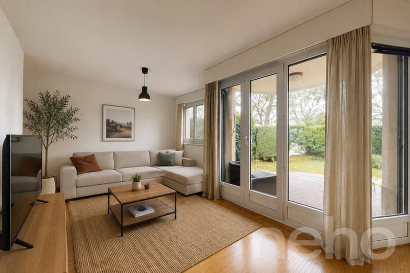 Appartement 3,5 pièces avec jardin dans un cadre verdoyant (2)