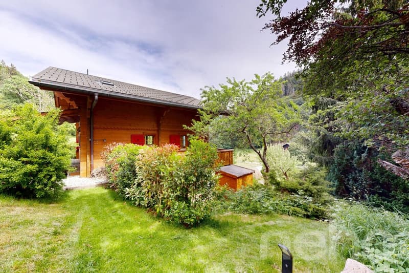 Magnifique chalet dans le hameau de Veyges (12)