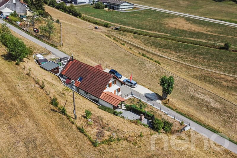 Einfamilienhaus mit viel Platz, Umschwung und freier Aussicht (11)