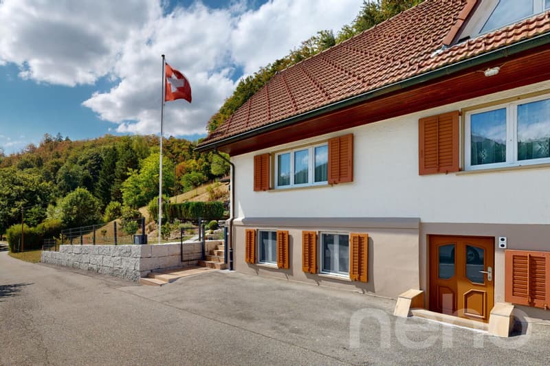 Einfamilienhaus mit viel Platz, Umschwung und freier Aussicht (9)