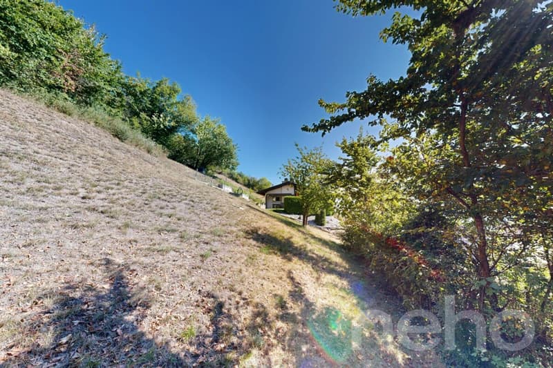 Magnifique terrain constructible de 893 m² à Flanthey (Lens) (8)
