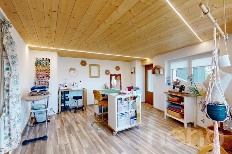 Salvan : Maison individuelle rénovée et potentiel de rendement (9)