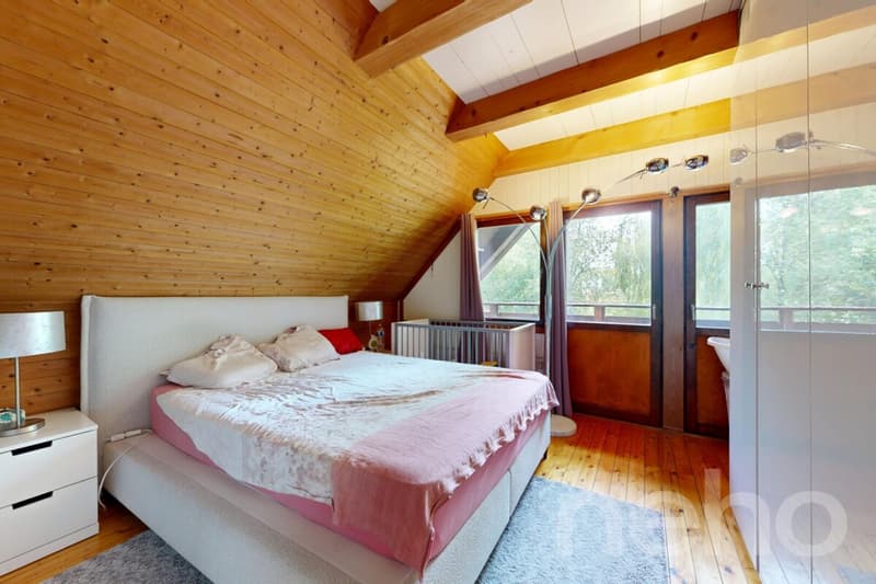 Agréable 4.5p avec 1043 m2 de jardin privatif (8)