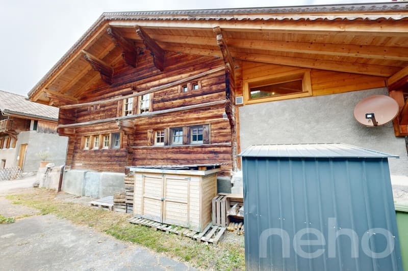 Exclusif: chalet avec 2 chambres dans le hameau de Veyges (7)
