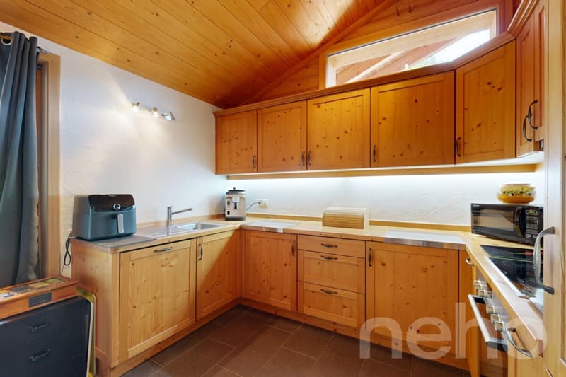 Exclusif: chalet avec 2 chambres dans le hameau de Veyges (4)