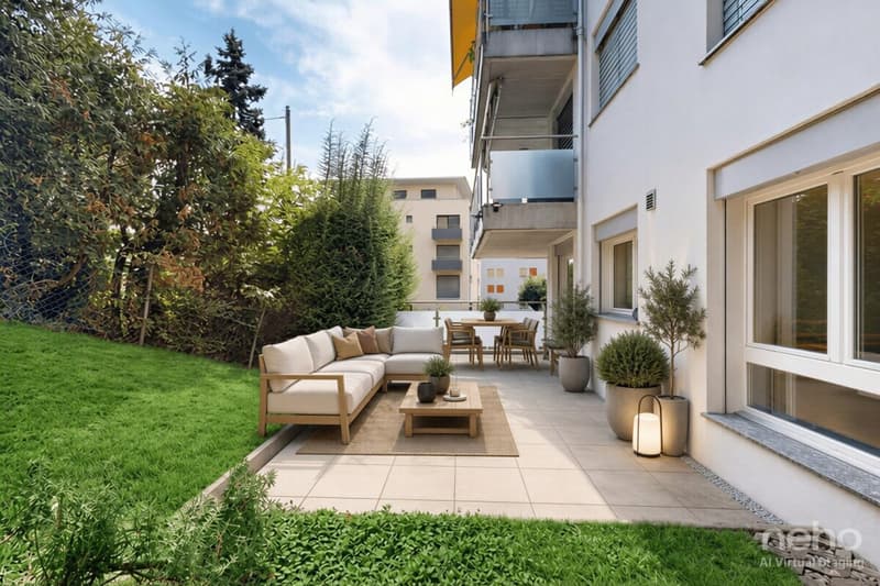 Grand appartement de 4,5 pces avec terrasse à Lausanne (8)