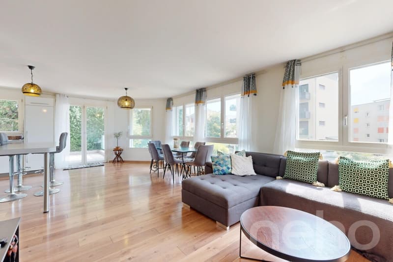 Grand appartement de 4,5 pces avec terrasse à Lausanne (1)