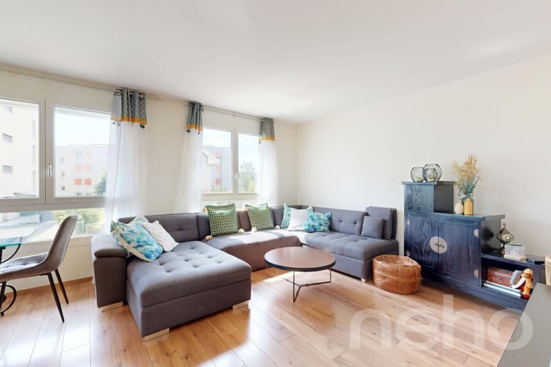 Grand appartement de 4,5 pces avec terrasse à Lausanne (2)