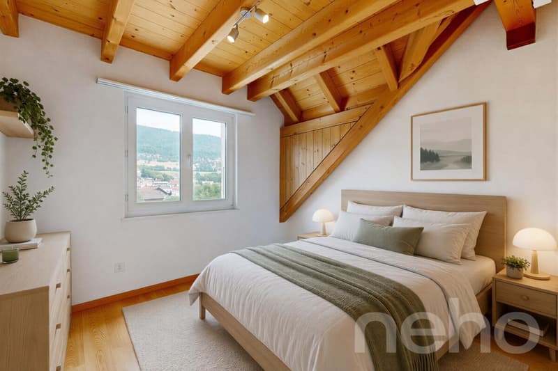 Magnifique appartement de 4,5 pièces avec galerie et grand volume (4)