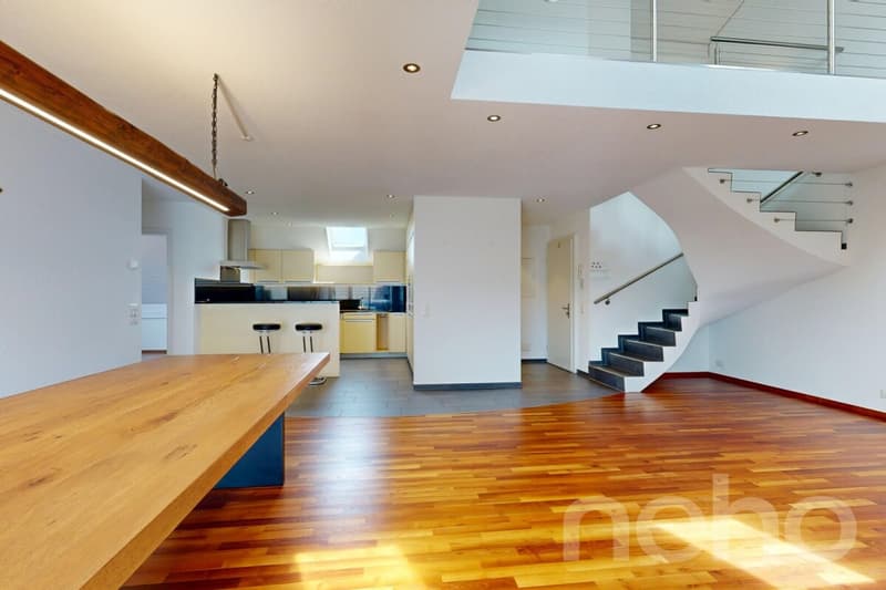 Wohnen auf zwei Ebenen - Stilvolle 4.5 Zimmer-Maisonettewohnung (3)