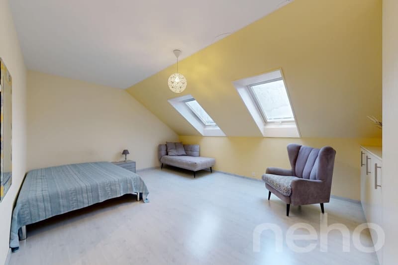 Dachwohnung mit Charme und Aussicht auf den Belpberg (7)