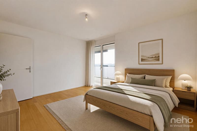 Moderne 3.5-Zi.-Wohnung mit grossem Balkon und Option für 2 Parkplätze (5)