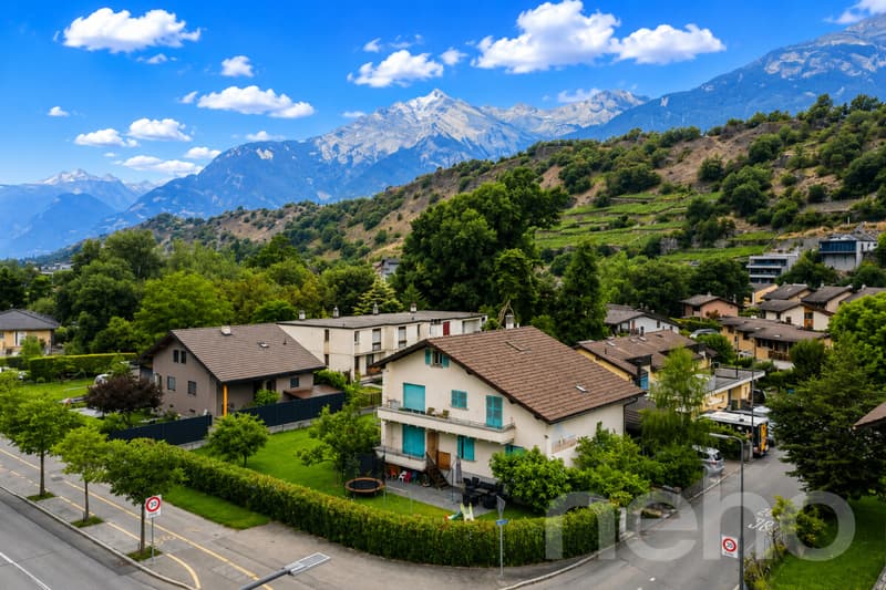Maison familiale avec deux appartements et fort potentiel à Sion (2)
