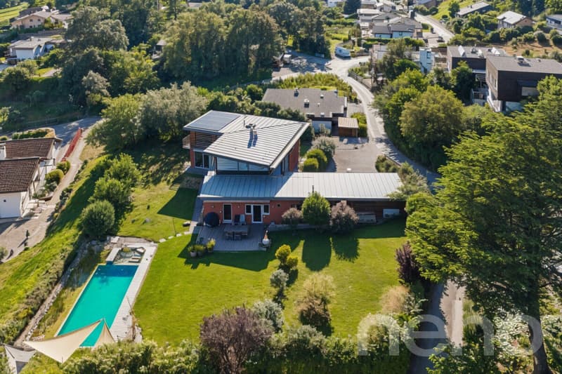 Villa d?exception avec vue panoramique à Savièse (3)