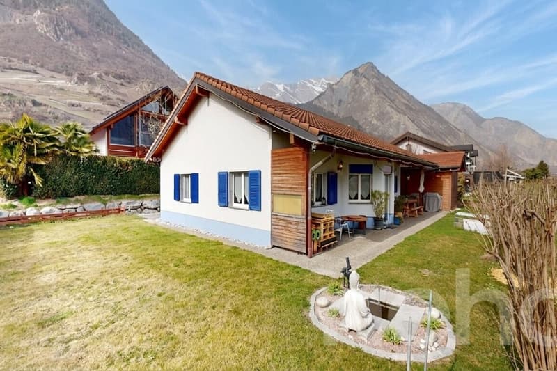 Saillon - Villa familiale, grand jardin et potentiel d'agrandissement (1)