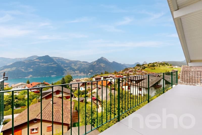 Wohnen mit Panorama. Ihr Zuhause über dem Vierwaldstättersee (2)