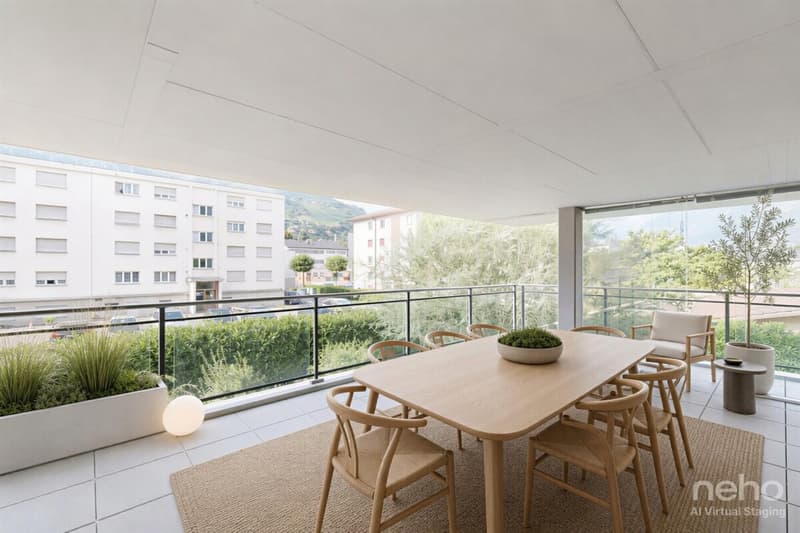 Appartement-terrasse 4.5 pièces - SAXON (8)