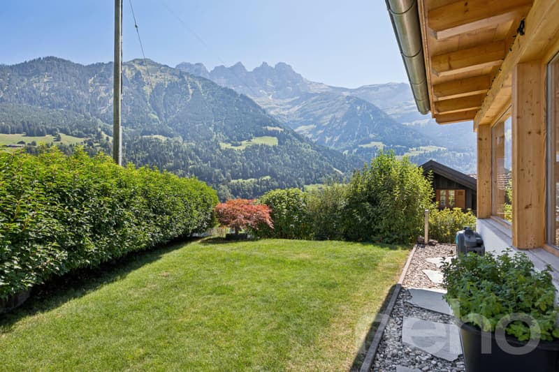 Chalet de charme + loft indépendant - vue sur les Dents du Midi (7)