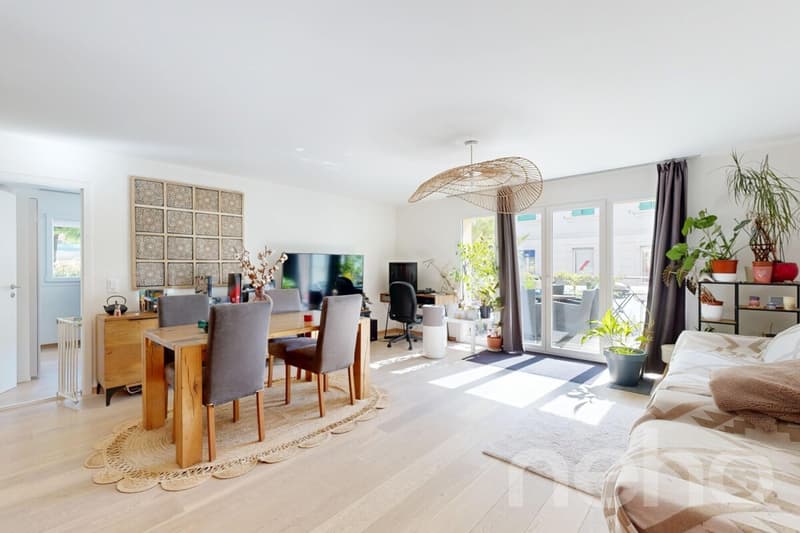 Appartement familial lumineux avec terrasse au coeur d'Epalinges (2)